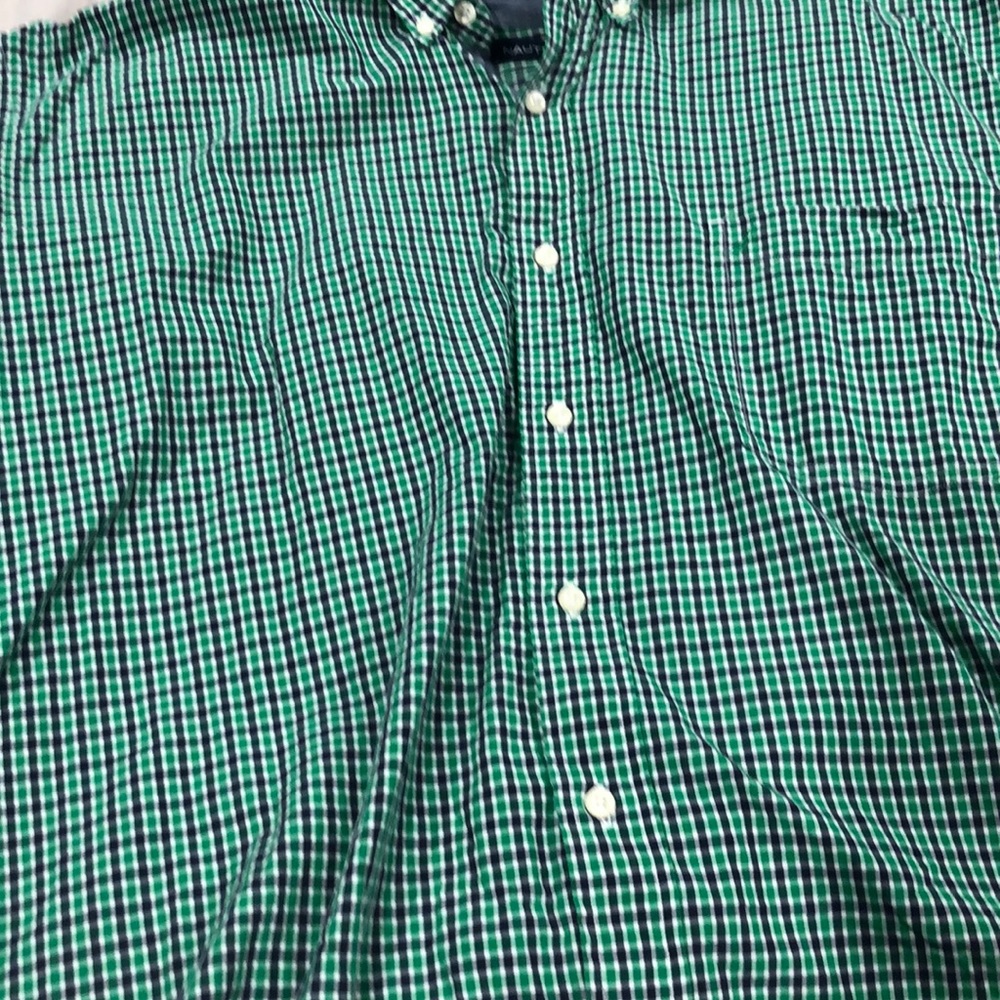 Nautica plaid button up